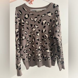Cheetah Print Knit